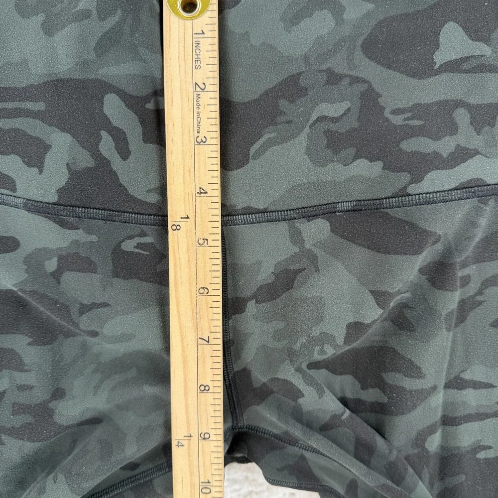 Lululemon Align Crop Pants Womens 6 Green Camo‎ 21